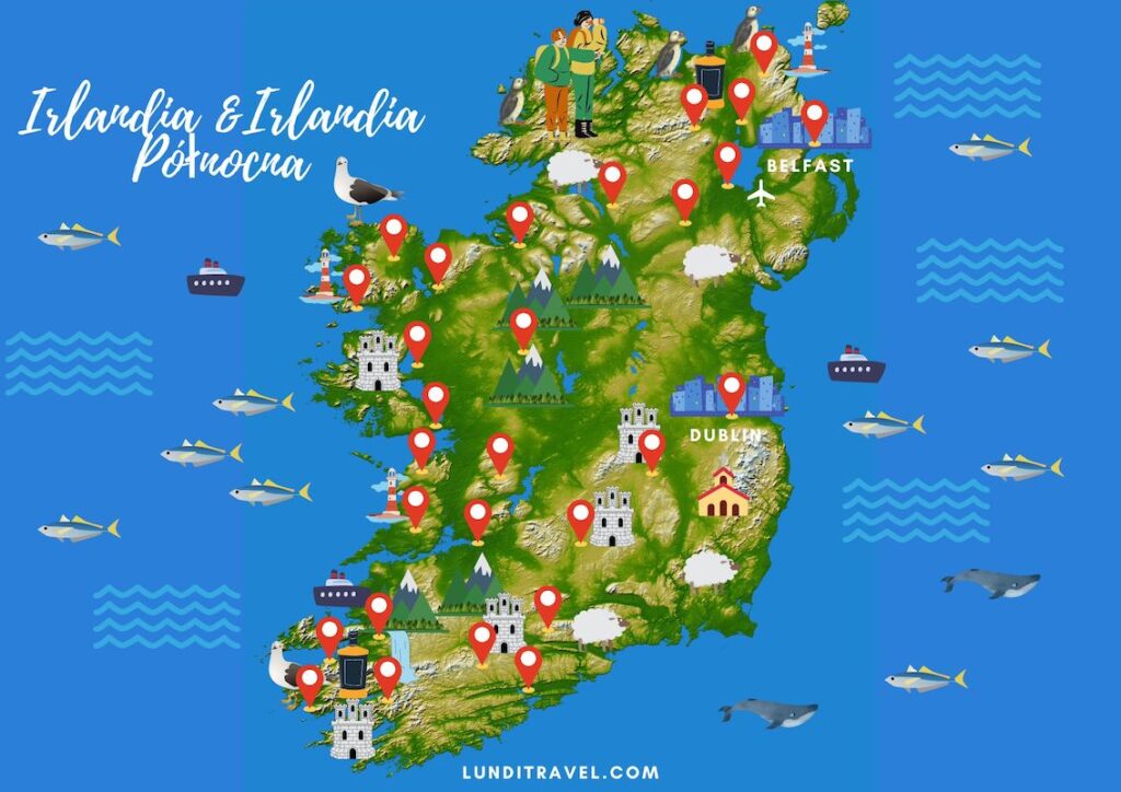 irlandia wycieczka