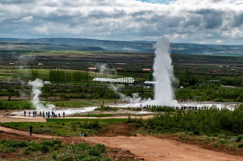 islandia gejzer