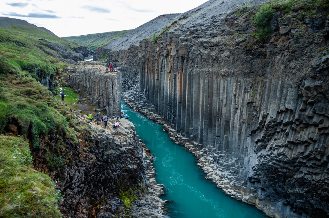 Kanion Stuðlagil – Islandia ma bazaltowe serce