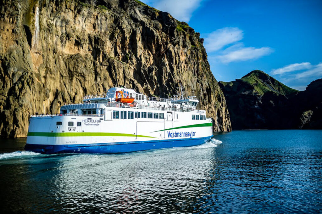 Wyspy Vestmannaeyjar prom