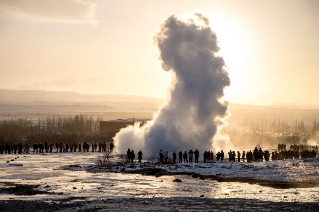 islandia gejzer